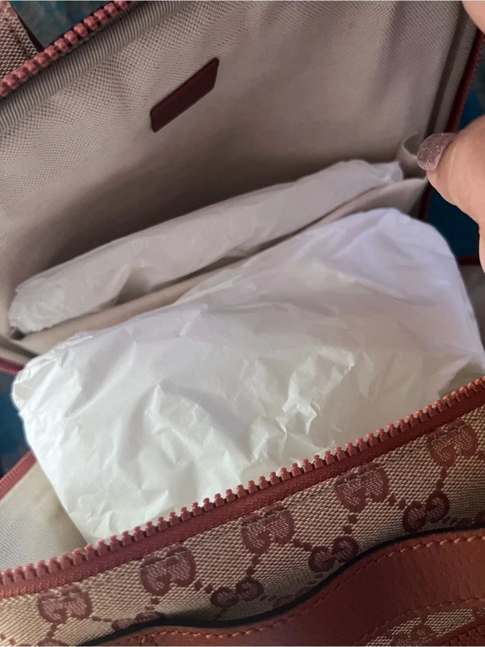 Gucci monogram canvas